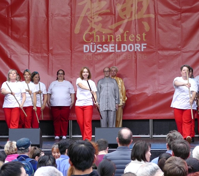 Health Qigong Appeared at the Chinafest Düsseldorf